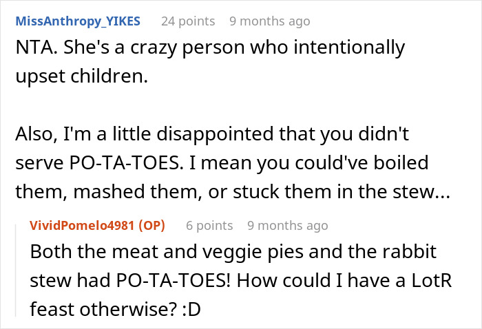 Woman Serves Rabbit Stew For Themed Party, Guests Flip Out After Realizing It Contains Actual Rabbit Meat