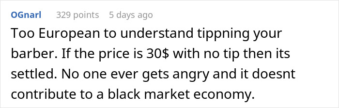 Guy Always Leaves A $5 Tip On His $20 Haircut, And His Barber Seems Very Disappointed