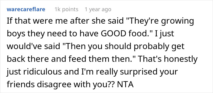"Am I The Jerk For Not Giving My Neighbor's Kids 'Good Food'?"