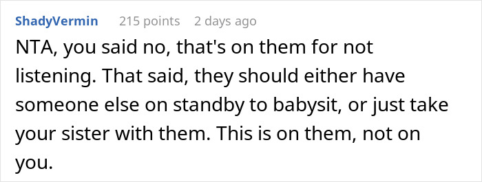 Man Asks If He&rsquo;s A Jerk For Wanting To Celebrate His Wedding Anniversary With His Wife Instead Of Babysitting His Sister