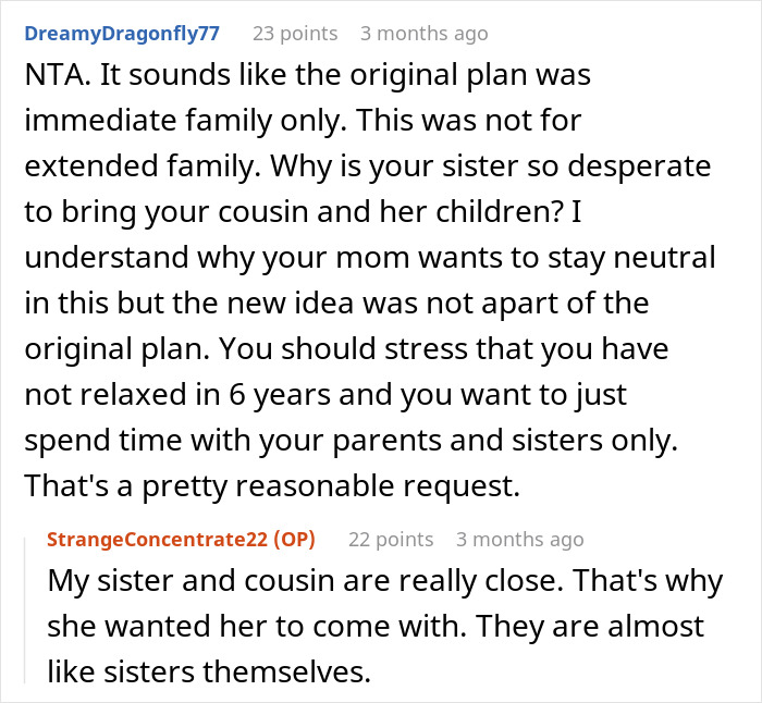 "She Was Raging": Woman Says She'll Join Family Vacation Only Without Cousin's Little Kids, Gets Told Off By Relatives