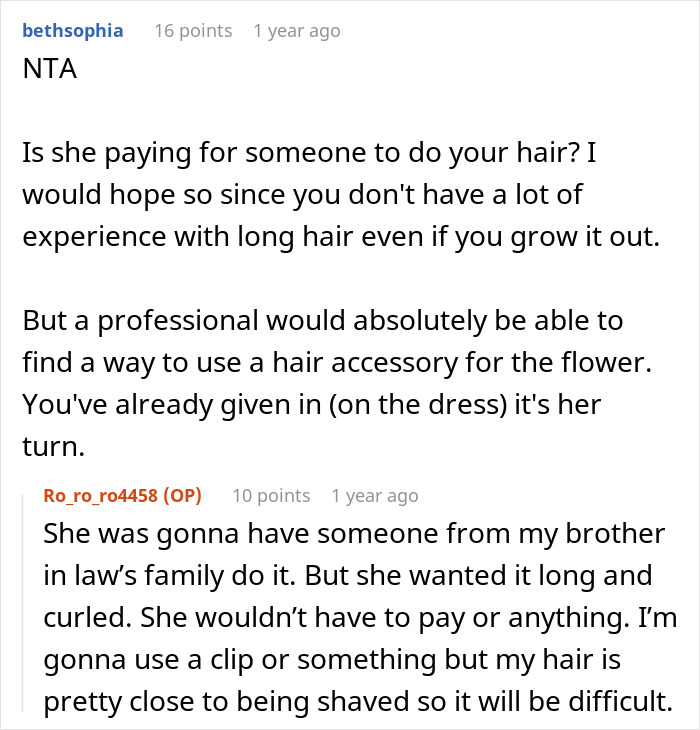 Bridezilla Cries And Tells Her Sister Not To Come To Her Wedding, Trying To Guilt Her Into Growing Out Her Hair For The Wedding