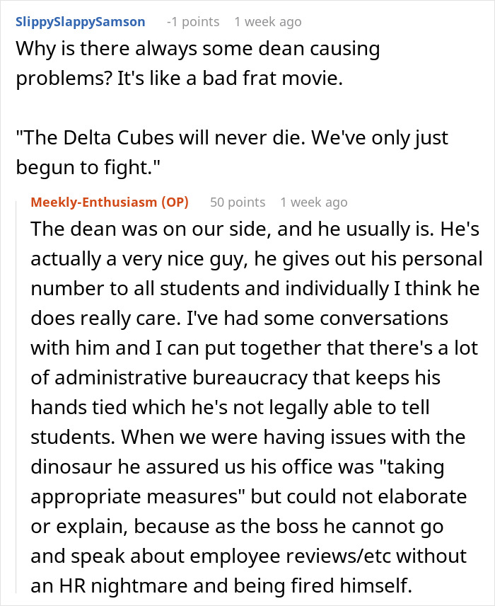 Med Students Are Told To Skip Lunchtime By Teaching Staff, Make Joint Decision Not To Follow These Demands, Get Reported To The Dean