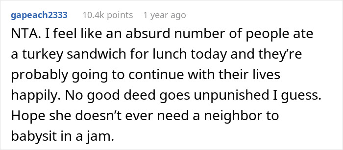 "Am I The Jerk For Not Giving My Neighbor's Kids 'Good Food'?"