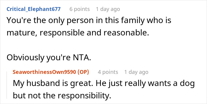 The Internet Praises This Genius Mom For Testing Her Husband And Kids To See If They Can Handle A Dog