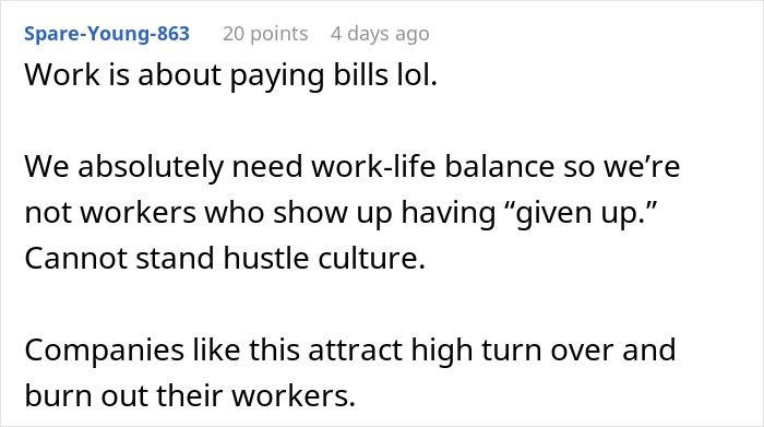 CEO Makes A LinkedIn Post Saying "Never Hire Anyone That's Looking For Work Life Balance," And It Backfires