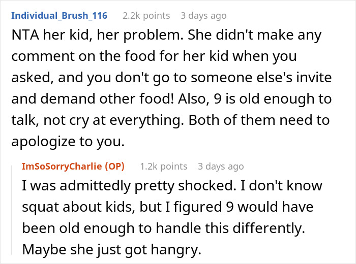 &ldquo;I Wasn&rsquo;t Going To Cook Anything Else&rdquo;: Mom Demands Apology And New Meal After 9-Year-Old Starts Bawling Over Food, Host Shows Them The Door Instead