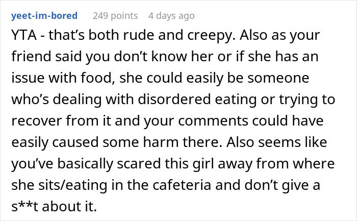 Woman Doesn't Finish Her Food At The Dining Hall, This Student Thinks She Has The Right To Call Her Out