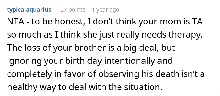 Teen Hasn't Celebrated A Single Birthday In 13 Years Because Her Twin Died At Birth, Finally Retaliates And It Makes Her Mom Furious