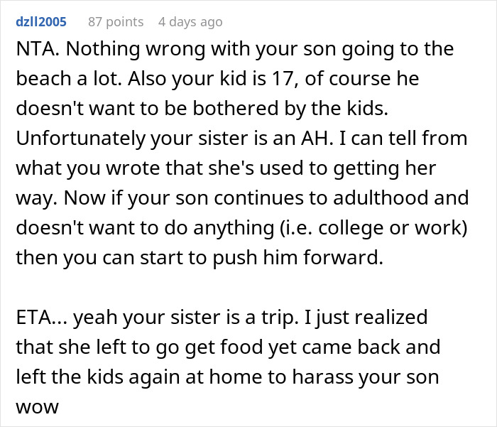 Aunt Lashes Out At Her Teen Nephew Then Acts Stunned When His Mom Tells Her To Pack Her Bags And Leave Aunt Lashes Out At Her Teen Nephew Then Acts Stunned When His Mom Tells Her To Pack Her Bags And Leave
