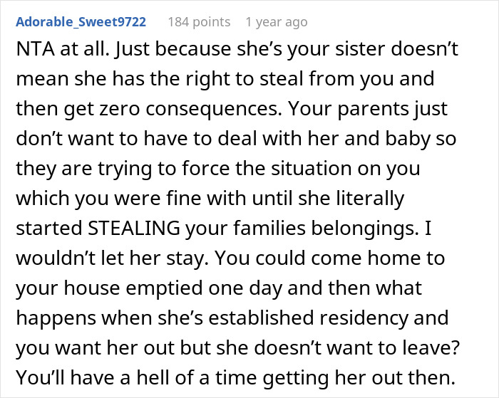 &ldquo;She Just Wanted To Make A Little Extra Cash&rdquo;: Brother Catches His Pregnant Sister Stealing From His Home While Living There