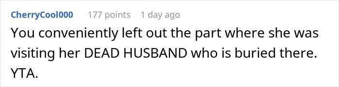 Woman Wants To Know If She Was A Bridezilla For Scolding Cousin For Going Off To Visit Her Husband's Grave And Being Late For Bachelorette Dinner