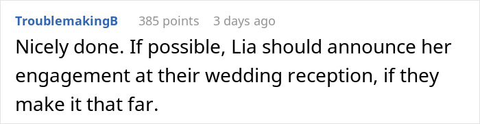 Couple Steal The Spotlight From Woman Celebrating 30th Birthday By Getting Engaged, Her Friend Ruins Their Moment In Kind