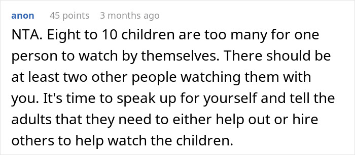 Teen Refuses To Babysit Kids At A Party, One Of The Dads Becomes Furious When His Kid Is Left Unsupervised