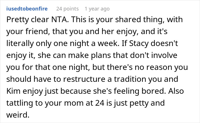 Expecting Mom Invites Sister Whose House Was Destroyed By Fire To Live With Her, But Gets Called Out For Having A Dull Life Expecting Mom Invites Sister Whose House Was Destroyed By Fire To Live With Her, But Gets Called Out For Having A Dull Life