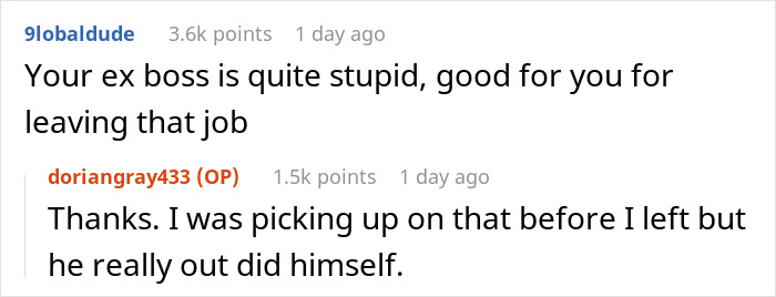People Are Cracking Up At This Story Of A Person Who Got Wrongly Accused Of Snitching On Their Boss And Decided To Actually Do It People Are Cracking Up At This Story Of A Person Who Got Wrongly Accused Of Snitching On Their Boss And Decided To Actually Do It