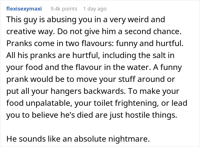 The Internet Backs This Woman Who Left Her Boyfriend Over A Prank The Internet Backs This Woman Who Left Her Boyfriend Over A Prank