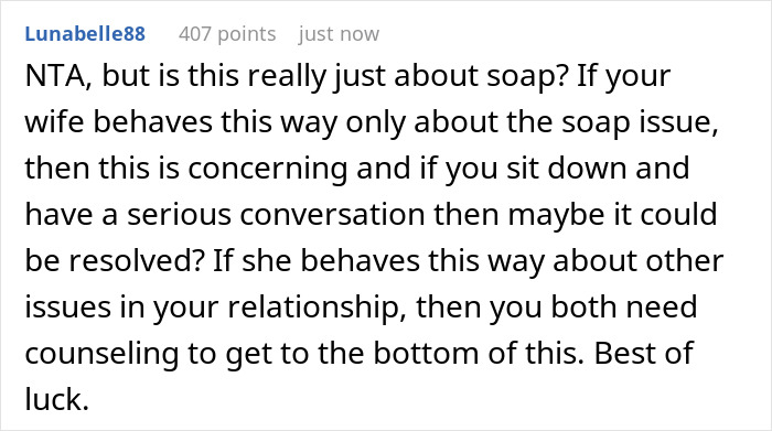 "Throw The Whole Wife Away": Man Is Not Allowed To Refill Soap Dispenser, Throws It Away Instead, Making Wife Dig Through The Trash