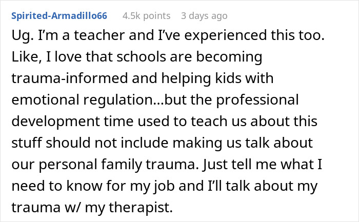 People Are Shocked After Reading How This Workplace Thought Discussing Childhood Traumas Was A Good Team-Building Exercise