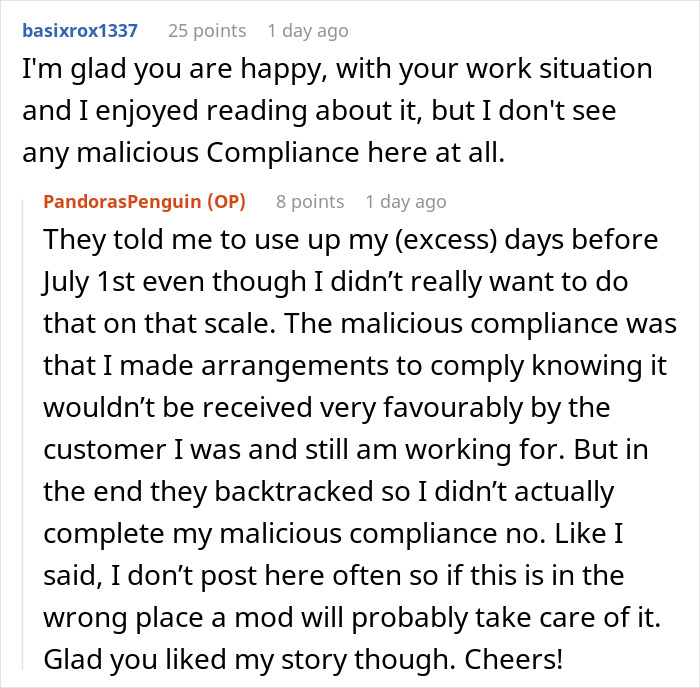 “You Have To Use Your Vacation Days”: Employee Makes Company Backpedal After Saying They Can’t Cash In Their Unused Vacation Days “You Have To Use Your Vacation Days”: Employee Makes Company Backpedal After Saying They Can’t Cash In Their Unused Vacation Days