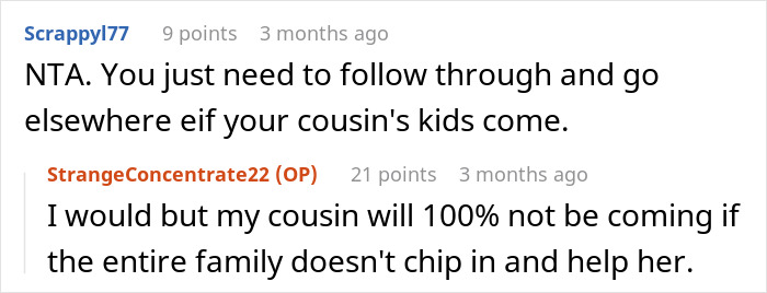 "She Was Raging": Woman Says She'll Join Family Vacation Only Without Cousin's Little Kids, Gets Told Off By Relatives