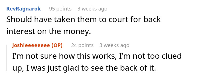Person Is Annoyed When They &ldquo;Inherit&rdquo; A House From Aunt And Get Hounded By Housing Association For Rent Money When In Fact They Owe Them $240
