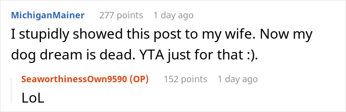 The Internet Praises This Genius Mom For Testing Her Husband And Kids To See If They Can Handle A Dog
