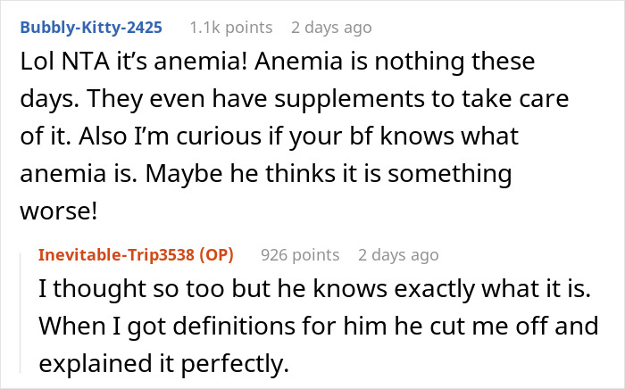 Boyfriend Finds Out He Has Anemia, Is Furious His Girlfriend Still Went Out To Party