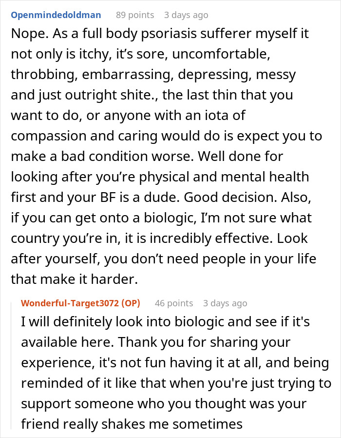 Woman Leaves "Friend's" Wedding After She's Called Out For Not Covering Up Her Skin Condition