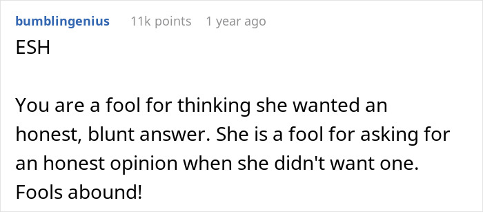 Woman Blocks Fianc&eacute;&rsquo;s Number And Stays At Mom&rsquo;s House After He Gives An Overly Honest Opinion On Her Wedding Dress