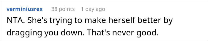 Woman Is Fed Up With Sister's Nagging About Her Being Wealthy, Talks Tough In Response And Gets Called Out