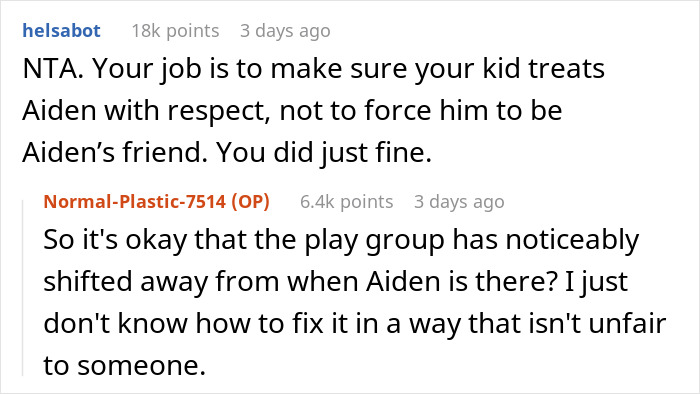 Dad In A Bind Between His Kid's Boundaries And New Family's Special Needs Kid Who's Being Difficult To His Child Dad In A Bind Between His Kid's Boundaries And New Family's Special Needs Kid Who's Being Difficult To His Child