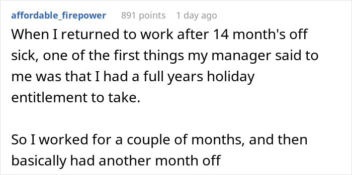 “You Have To Use Your Vacation Days”: Employee Makes Company Backpedal After Saying They Can’t Cash In Their Unused Vacation Days “You Have To Use Your Vacation Days”: Employee Makes Company Backpedal After Saying They Can’t Cash In Their Unused Vacation Days