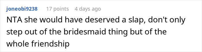 "Two Of The Bridesmaids Stormed Off": Woman Refuses To Participate In Wedding After Hearing Bride's Delusional Expectations, Gets Called All Kinds Of Rude Names