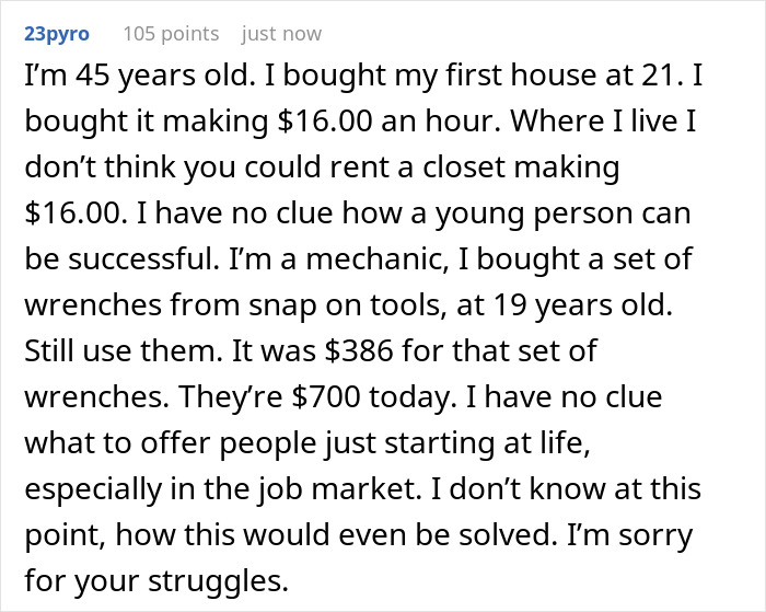22 Y.O. Criticized By Boomer Grandparents For Failing To Move Out, Rants In Surprise How They Live In "Fantasy Land"