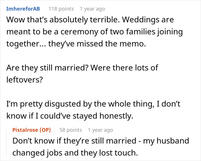 Person Shares The Rudest Wedding They've Been To, Where Guests Got Divided With Stamps On Their Hands And Were Served Different Meals Accordingly