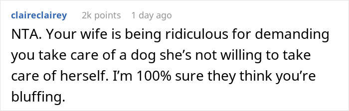 Man Never Wanted A Dog But Allowed His Wife And Kids To Have One As Long As They Took Care Of It, Gets Called A Jerk For Calling Out Their Neglect