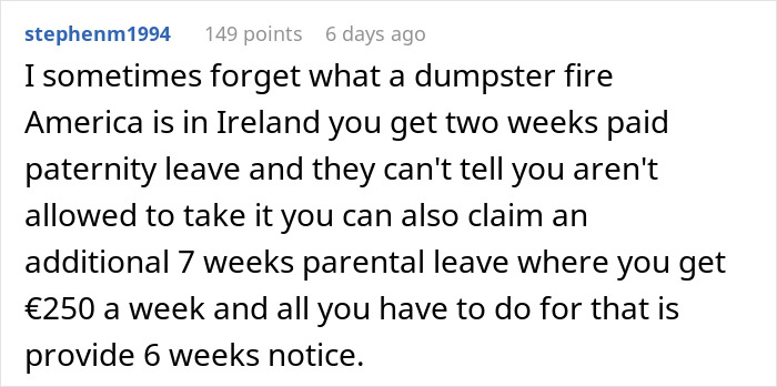 New Dad Can't Get His 22-Year-Old Boss To Approve His Paternity Leave, Comes Up With A Genius Malicious Compliance Plan New Dad Can't Get His 22-Year-Old Boss To Approve His Paternity Leave, Comes Up With A Genius Malicious Compliance Plan