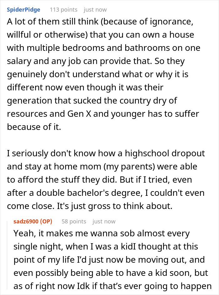 22 Y.O. Criticized By Boomer Grandparents For Failing To Move Out, Rants In Surprise How They Live In "Fantasy Land"