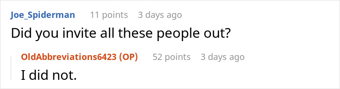 Moneyed Friend Quietly Bails, Knowing That Pals Who Over-Ordered Will Expect Them To Split The Restaurant Bill