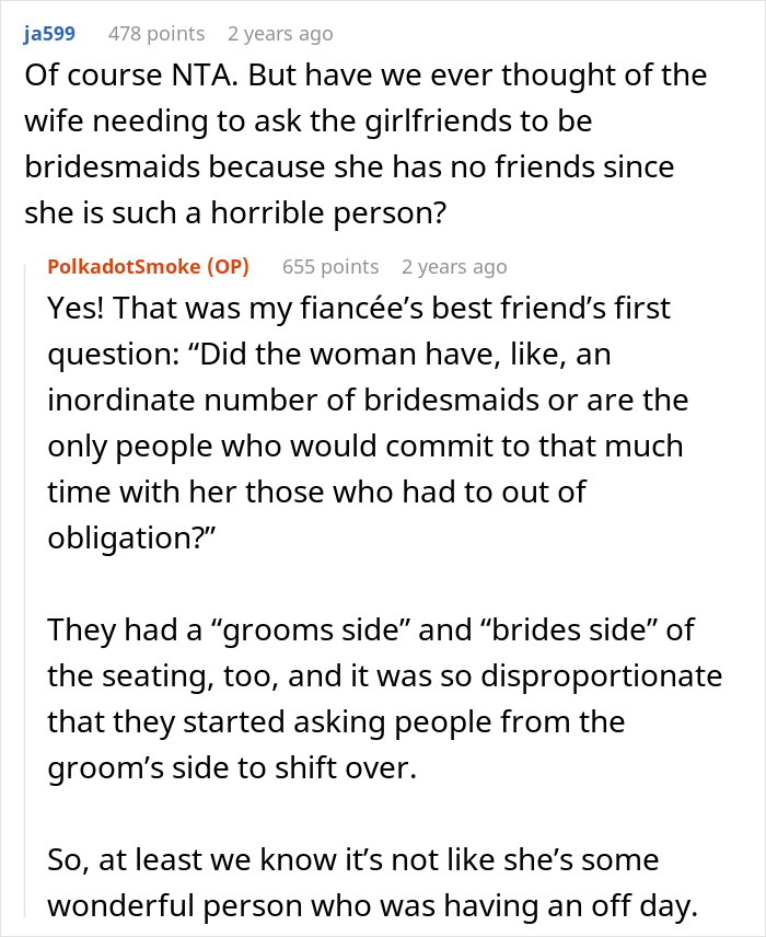 SIL Fat-Shames This Guy's Fianc&eacute;e, Gets Upset When She Gets Excluded From Their Wedding, Despite Her Husband Getting To Go