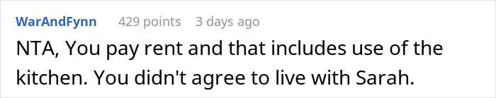 Person Refuses To Stop Cooking Aromatic Meals When His Roommate&rsquo;s Girlfriend Comes Over, Gets Called A Jerk