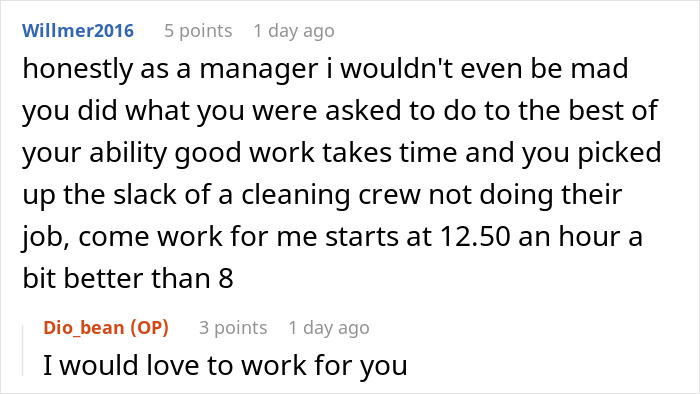 Restaurant Manager Asks Employee To Deep Clean The Back, Gets Mad When He Does Exactly That
