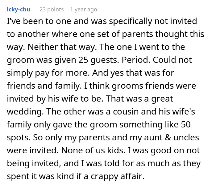 Person Shares The Rudest Wedding They've Been To, Where Guests Got Divided With Stamps On Their Hands And Were Served Different Meals Accordingly