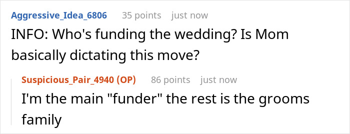 “AITA For Telling My Daughter That I Won’t Be Attending Her Wedding?” “AITA For Telling My Daughter That I Won’t Be Attending Her Wedding?”