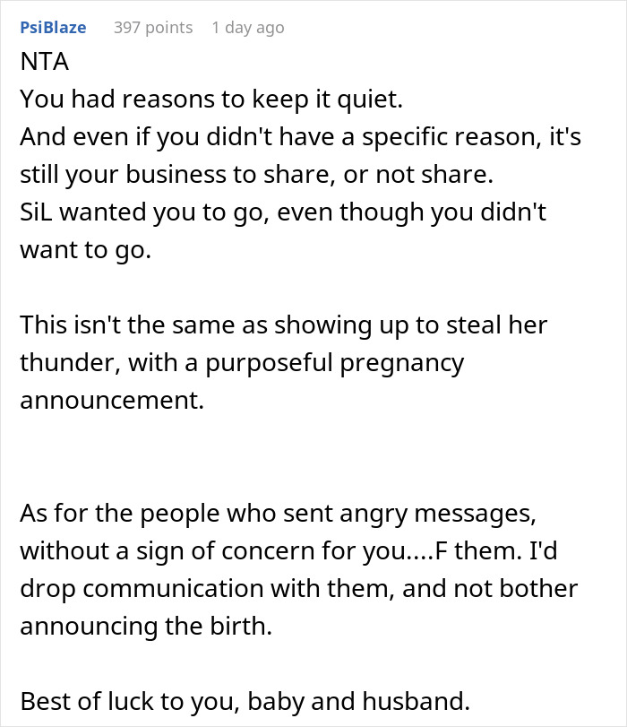 Woman Asks If She's Wrong For Hiding Her Pregnancy For 8 Months After All Hell Breaks Loose When It's Exposed