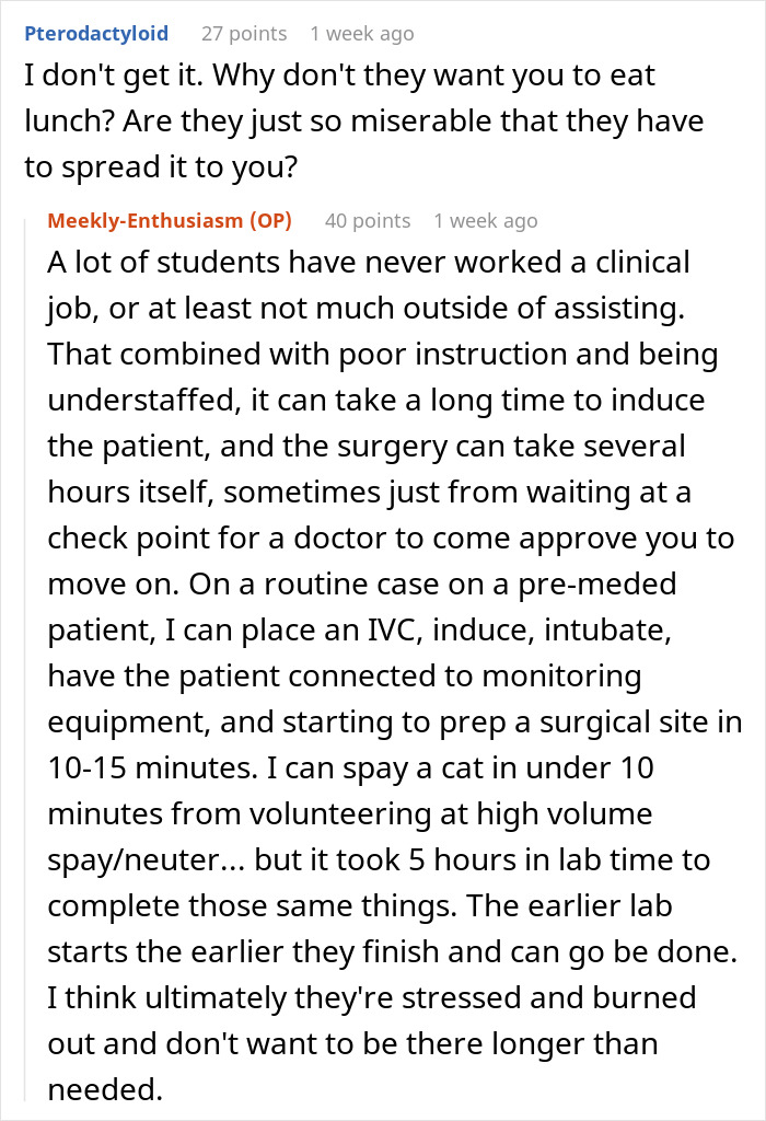 Med Students Are Told To Skip Lunchtime By Teaching Staff, Make Joint Decision Not To Follow These Demands, Get Reported To The Dean