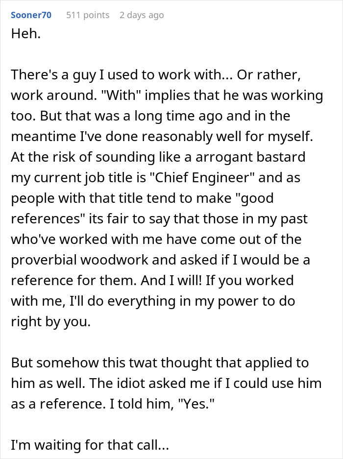 Man Is Shocked To Receive Call From HR Asking For A Reference Check On Notoriously Lazy Ex-Coworker, Doesn&rsquo;t Hold Back