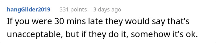 Person Shows Up For Interview Only To Be Met With Hostility And Forced To Wait 30 Minutes, Decides To Leave Person Shows Up For Interview Only To Be Met With Hostility And Forced To Wait 30 Minutes, Decides To Leave