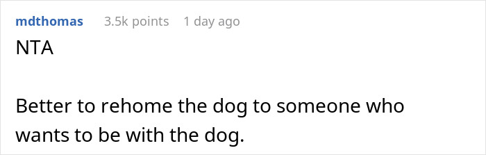 Man Never Wanted A Dog But Allowed His Wife And Kids To Have One As Long As They Took Care Of It, Gets Called A Jerk For Calling Out Their Neglect